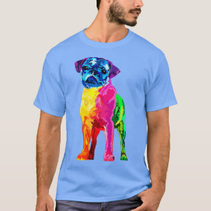 Camiseta Dog Lover Pug For Womens Colorors Pug Mens (