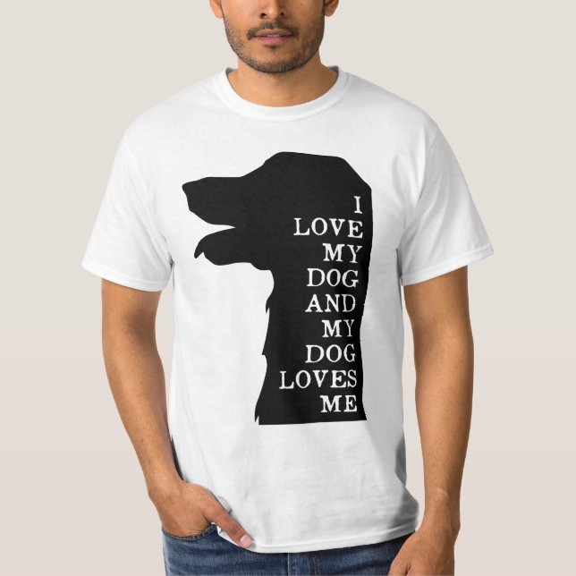 Camiseta Dog lovers quote (Frente)