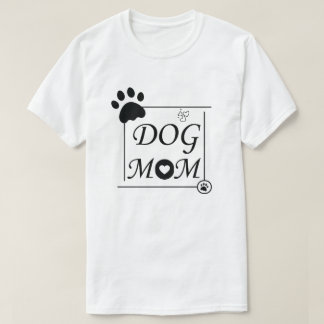 Camiseta Dog Mama, Camiseta Dog Mom, Amante de Cac