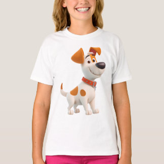 Camiseta Dog Mascot – Cute Cartoon Puppy Kids