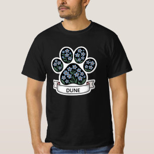Camiseta Dog Memorial Sympathy Keepsaet Pet Loss