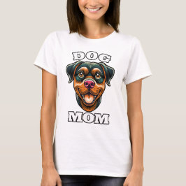 Camiseta Dog Mom - niedliches Hunde-Design