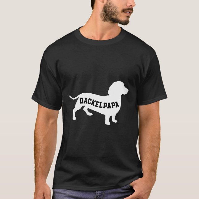 Camiseta Dog Owner Teckel Dachshund Dogs Dog Lover (Frente)