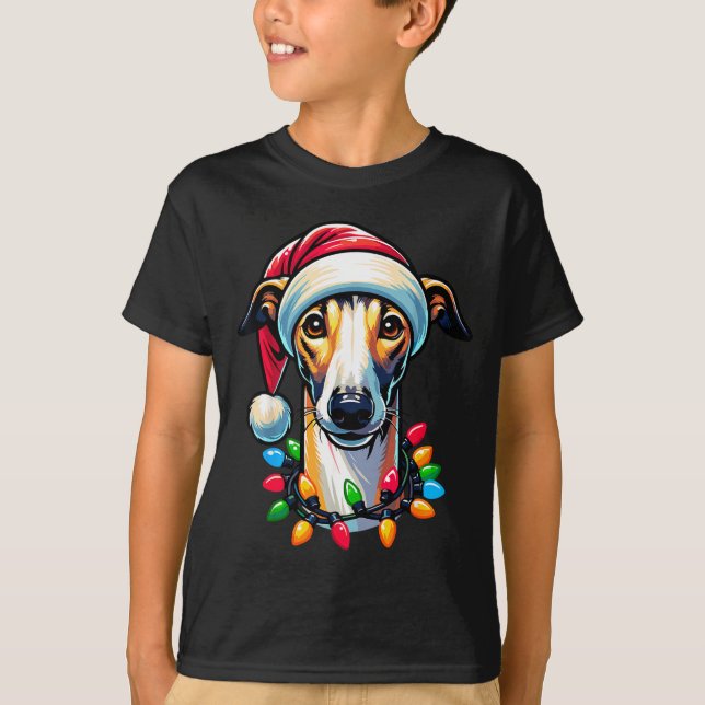 Camiseta Dog Owner Xmas Men Women Favorite Ghound Christmas (Frente)