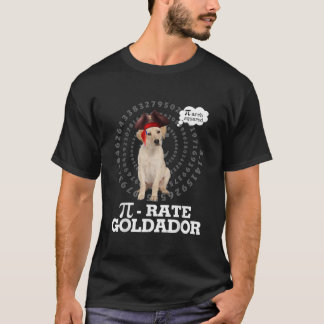 Camiseta Dog Pirate Costume Pi Day Gift