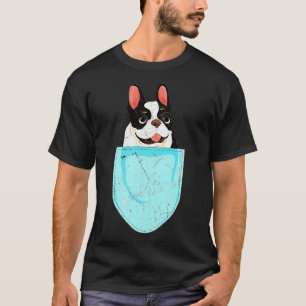 Camiseta Dog Pocket French Buldog