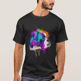 Camiseta Dog Proprietário do Cachorro de Arte Aberta