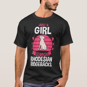 Camiseta Dog Rhodesian Ridgeback 