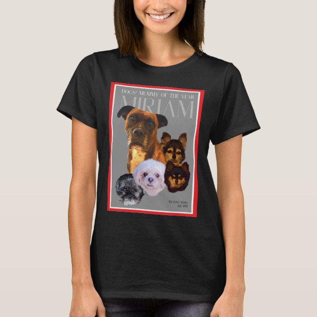 Camiseta Dog’s best mummy (Frente)