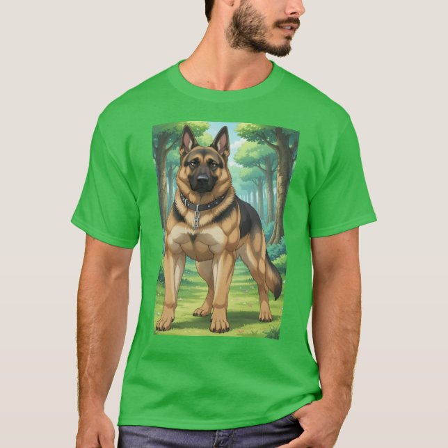 CAMISETA DOG SHEPHERD (Frente)