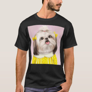 Camiseta Dog Shih Tzu Digital D9