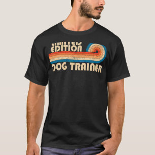 Camiseta DOG TRAINER Funny Job Profissão de Título Aniversá