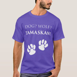 Camiseta Dog Wolfamascan Owner Dog Amantes Dog Paw amigos f