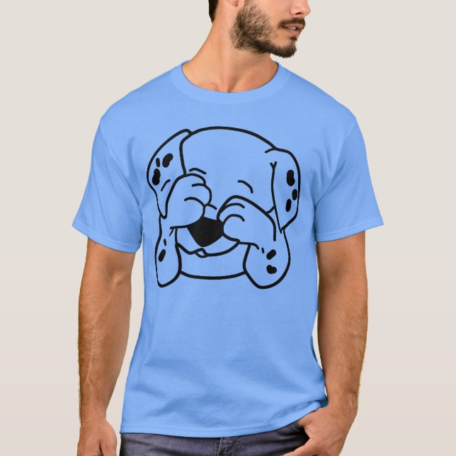 Camiseta doganimal doganimal fofo amigo (Frente)
