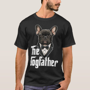 Camiseta Dogdad French BuldoPai francês Frenchie Papa Dog