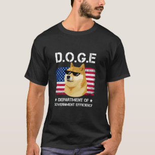 Camiseta DOGE D.O.G.E. Departamento de Eficiência Govername
