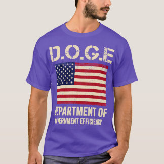 Camiseta DOGE DOGE Departamento de Eficiência do Governo