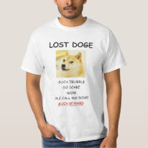 Doge meme do cachorro perdido MUITO RECOMPENSA!