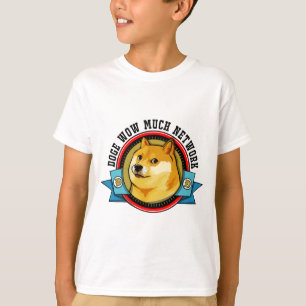 Camiseta Doge Shibe wow muito emblema da rede