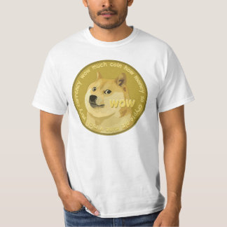 Camiseta dogecoin