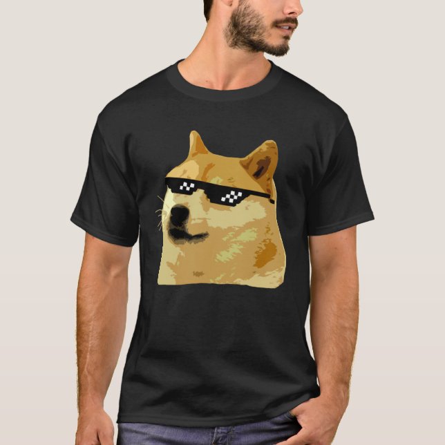 Camiseta Dogecoin Crypto Dogecoin Shiba Inu (Frente)