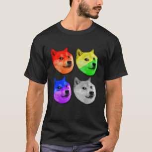Camiseta Dogecoin Doge Segurar Crypto Meme DoGZilla S Inu