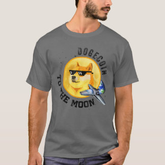 Camiseta Dogecoin Dogecin Crypto Currency Moin Mens