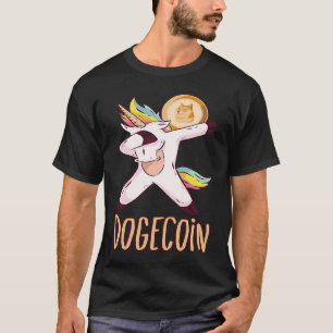 Camiseta Dogecoin Moon Dab Cryptocurrency Bitcurrency Dogec