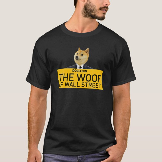 Camiseta Dogecoin O Cachorro Do Cachorro Moedas Cripto Moed (Frente)