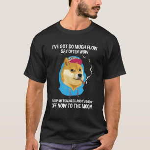 Camiseta Dogecoin Rap Funny Dogue Coin Hop