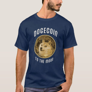 Camiseta Dogecoina À Criptoc De Memória Da Criptografia H