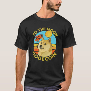 Camiseta Dogecoina, Crypto, Ao Cão-Lua, Hodl, Shiba Inu