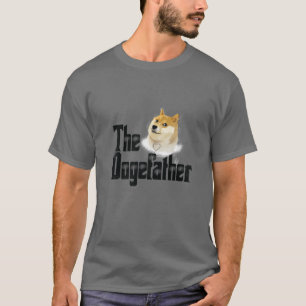 Camiseta Dogefather Dogecoin Shiba Doge Para A Lua Coi
