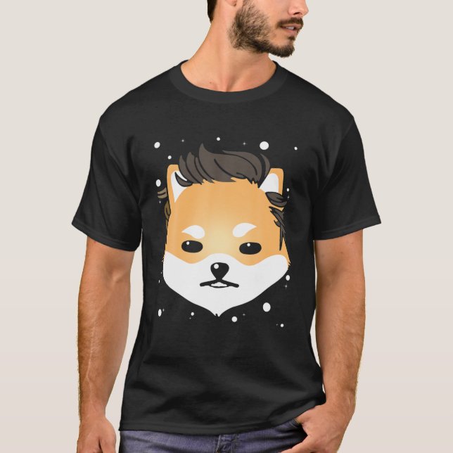 Camiseta Dogelon Mards, Elon Meme Moedas Cripto Milhões (Frente)