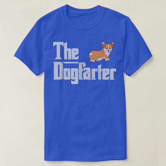 Camiseta Dogfarter Pembroke Welsh Corgi Cardigan Keeper (Frente do Design)