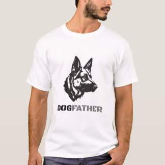 Camiseta Dogfather – Funny Dog Dad T-Shirt for Pet Lovers
