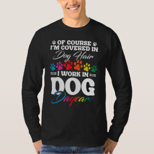 Camiseta Doggie Day Care Play Essentials Service Dog Daycar