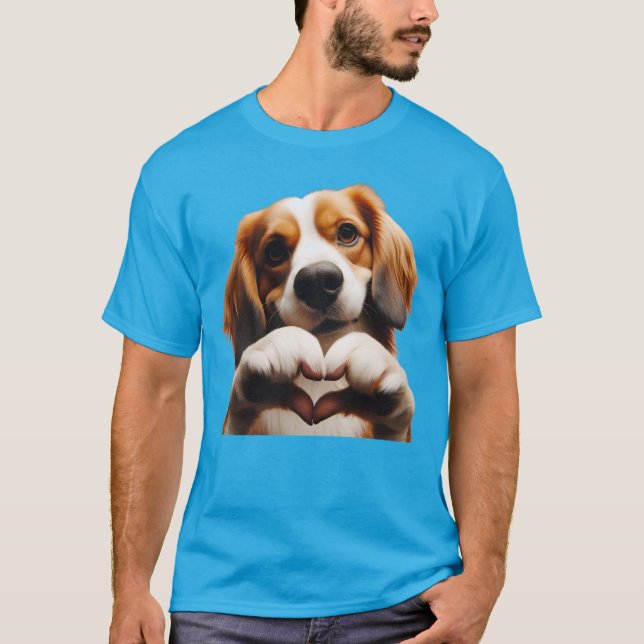Camiseta DOGGIE Heart (Frente)