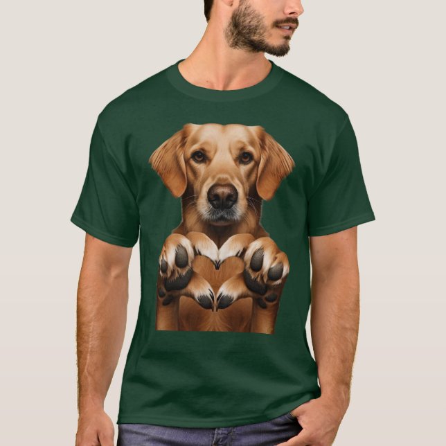 Camiseta DOGGIE Heart (Frente)