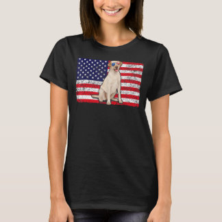 Camiseta Doggie Usa Dog Owner Usa Labrador Retriever Usa F
