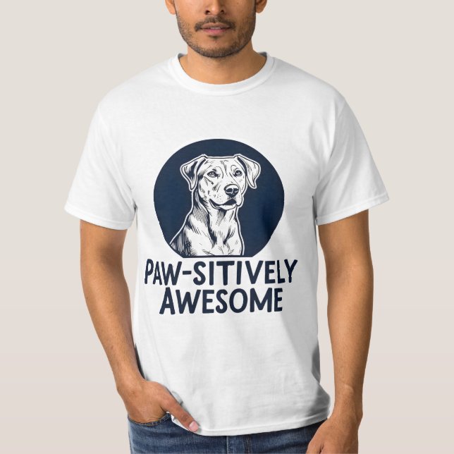 Camiseta Doggo Incrível em Paw (Frente)