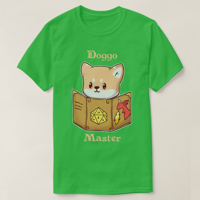 Camiseta Doggo Master Shiba Inu (Frente do Design)