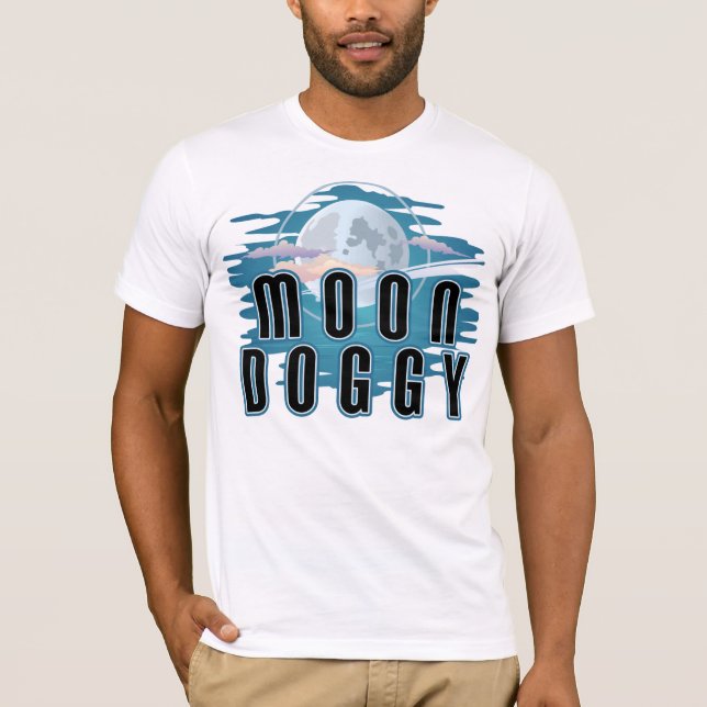 Camiseta Doggy #3 da lua (Frente)