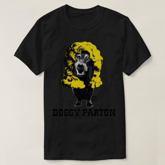 CAMISETA DOGGY PARTON (Frente do Design)