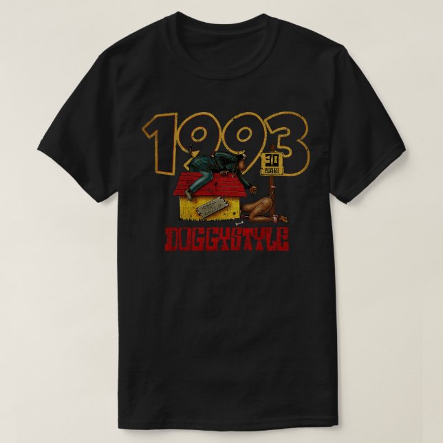 Camiseta Doggystyle 1993 (Frente do Design)