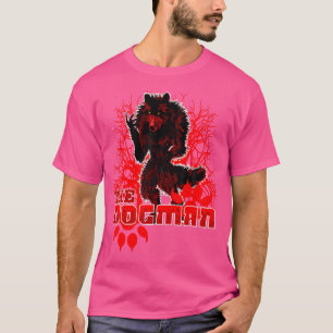 Camiseta Dogman Of America Red Wolf Monster Werewolf Skinwa