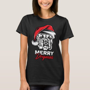 Camiseta Dogmas English Buldogue Christmas