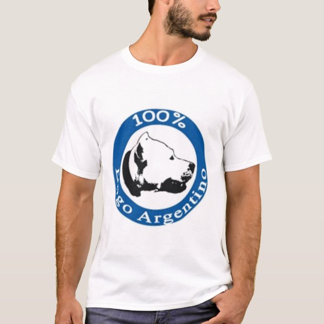 Camiseta Dogo 100% Argentino (Frente)