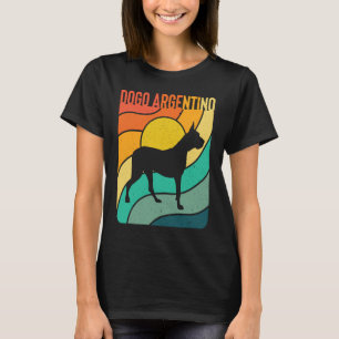Camiseta Dogo Argentino Antigos Cachorro Múmia Pai Retro