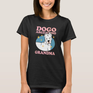 Camiseta Dogo Argentino Avó Dono de Cachorro Dogo Argentino